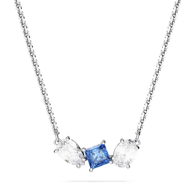 COLLANA TAGLIO MISTO BLU DONNA SWAROVSKI MESMERA