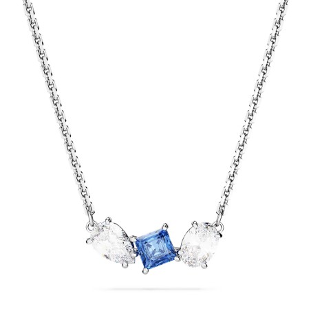 COLLANA TAGLIO MISTO BLU DONNA SWAROVSKI MESMERA 5668276 SWAROVSKI