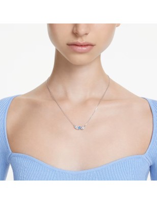 COLLANA TAGLIO MISTO BLU DONNA SWAROVSKI MESMERA 5668276 SWAROVSKI