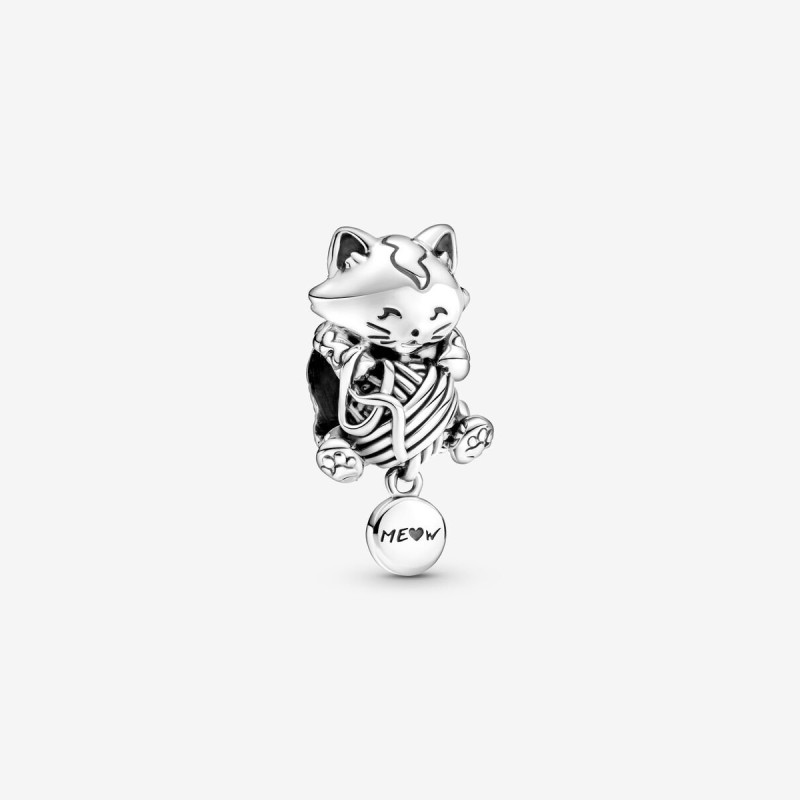 CHARM GATTINO E GOMITOLO DONNA PANDORA MOMENTS