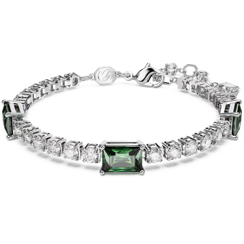 BRACCIALE TENNIS MATRIX VERDE DONNA SWAROVSKI 