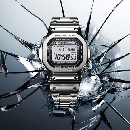 OROLOGIO SOLAR BLUETOOTH ACCIAIO UOMO CASIO G-SHOCK GMW-B5000D-1ER CASIO