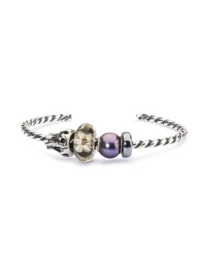 BEAD PERLA PAVONE DONNA TROLLBEADS  TAGBE-00131 TROLLBEADS