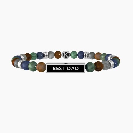 BRACCIALE BEST DAD UOMO KIDULT FAMILY 732132 KIDULT