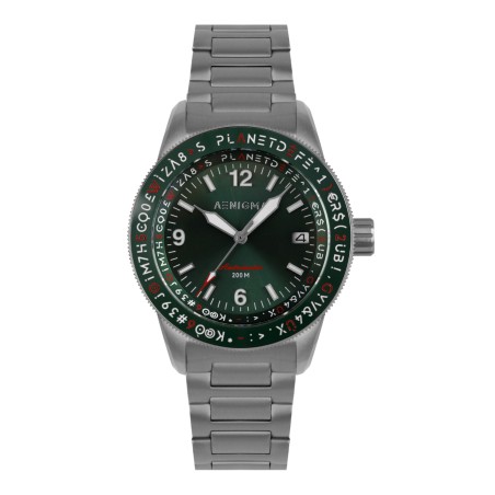 OROLOGIO CODEX PLANET DEFENDER VERDE UOMO AENIGMA  CPG2201 AENIGMA