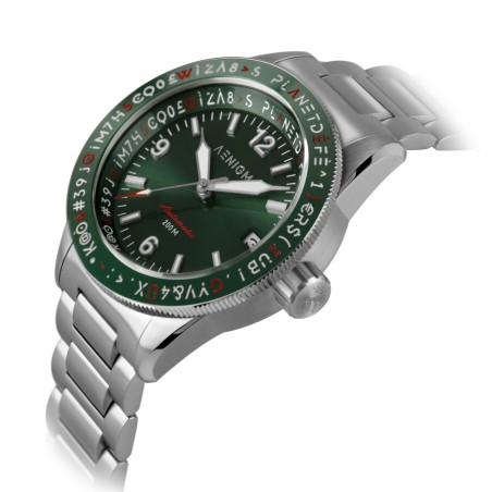 OROLOGIO CODEX PLANET DEFENDER VERDE UOMO AENIGMA 