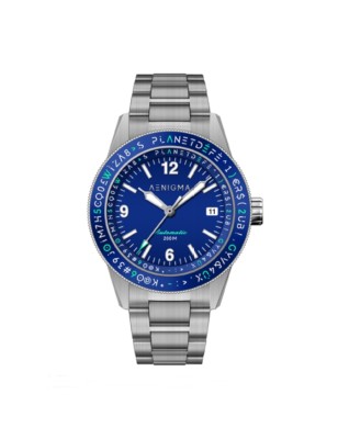 OROLOGIO CODEX PLANET DEFENDER BLU UOMO AENIGMA 