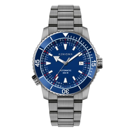 OROLOGIO SUBX PLANET DEFENDER BLU UOMO AENIGMA  SPB2301 AENIGMA