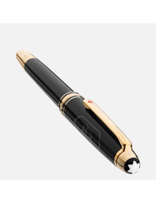 PENNA ROLLER AROUND THE WORLD IN 80 DAYS MONTBLANC MEISTERSTUCK 128474 MONTBLANC