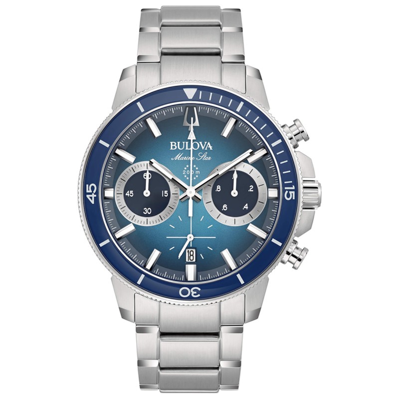 OROLOGIO CRONO BLUE UOMO BULOVA MARINE STAR