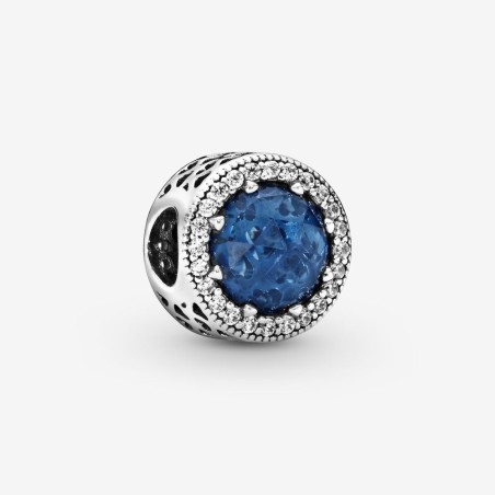 CHARM PIETRA BLU DONNA PANDORA MOMENTS 791725NMB PANDORA