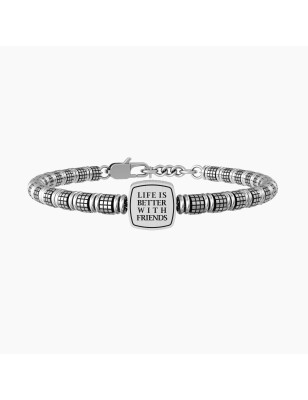 BRACCIALE LIFE IS BETTER UOMO KIDULT  732068 KIDULT