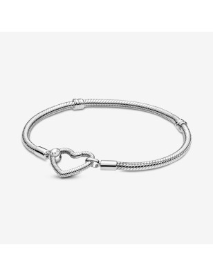 BRACCIALE CON CHIUSURA A CUORE M19 DONNA PANDORA 