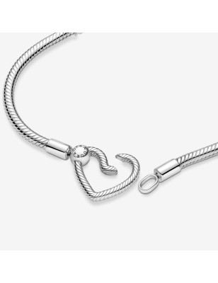 BRACCIALE CON CHIUSURA A CUORE M19 DONNA PANDORA 