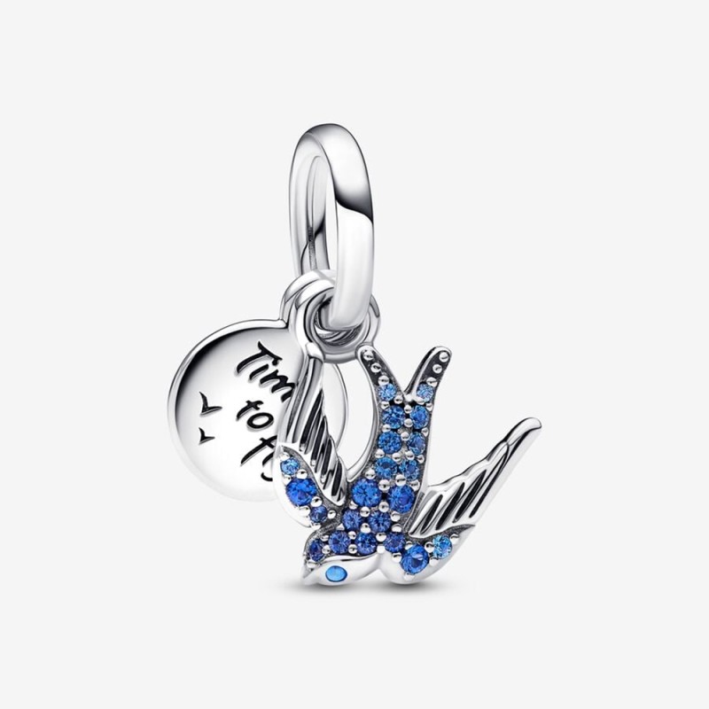 CHARM PENDENTE TIME TO FLY DONNA PANDORA MOMENTS