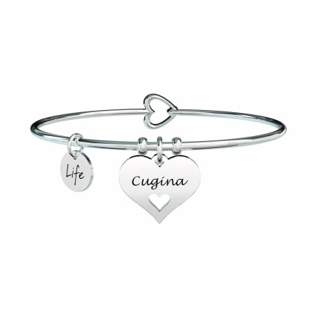 BRACCIALE CUORE CUGINA DONNA KIDULT FAMILY 731615 KIDULT