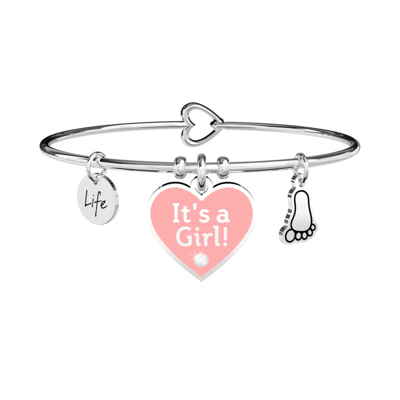 BRACCIALE CUORE NASCITA DONNA SPECIAL MOMENTS