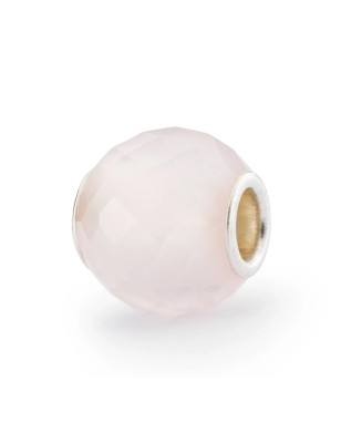 BEAD QUARZO ROSA ROTONDO SFACCETTATO TROLLBEADS