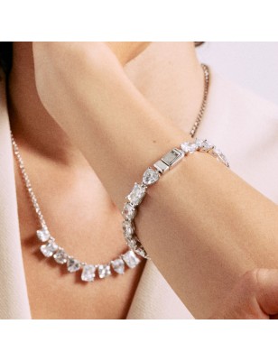 BRACCIALE SNODATO IN ARGENTO DONNA ROSATO 