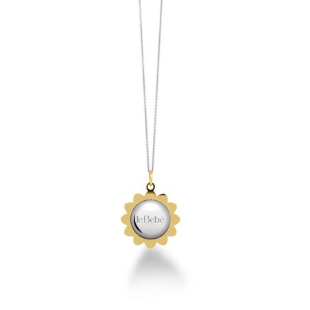 COLLANA SUONAMORE PETALI PLACCATI ORO LE BEBE' SNM061 LE BEBE'