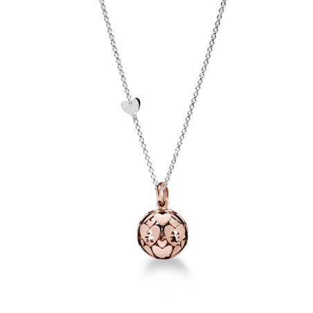 COLLANA SUONAMORE I MONDI ORO ROSA DONNA LE BEBE'  SNM016 LE BEBE'