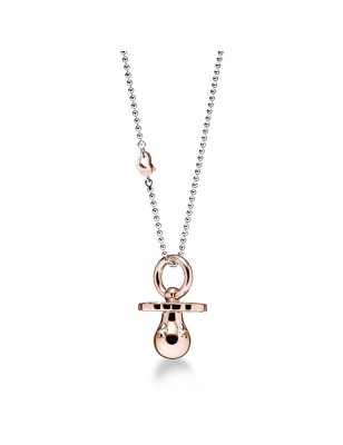 COLLANA SUONAMORE I CIUCCI ORO ROSA DONNA LE BEBE' 