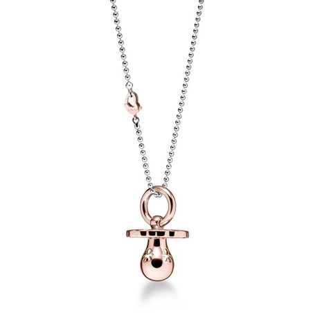 COLLANA SUONAMORE I CIUCCI ORO ROSA DONNA LE BEBE'  SNM002 LE BEBE'