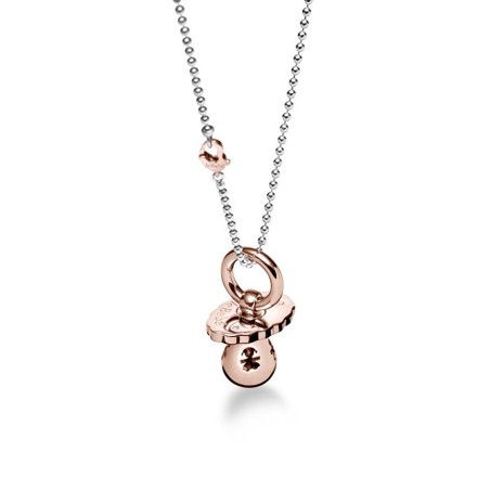 COLLANA SUONAMORE I CIUCCI ORO ROSA DONNA LE BEBE' 