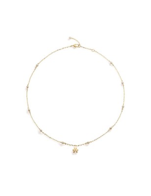 COLLANA BIMBO ORO GIALLO LE PERLE DONNA LE BEBE'  LBB830 LE BEBE'