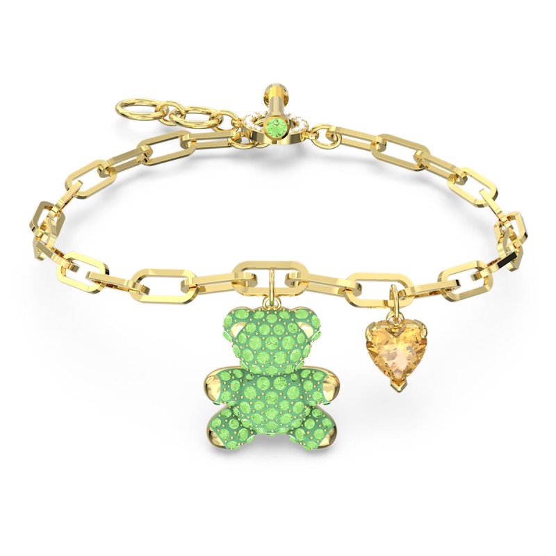 BRACCIALE ORSO VERDE DONNA SWAROVSKI TEDDY