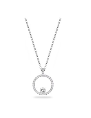 COLLANA PENDENTE BIANCO SWAROVSKI CREATIVITY