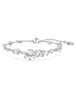 BRACCIALE FIORE BIANCO DONNA SWAROVSKI GEMA