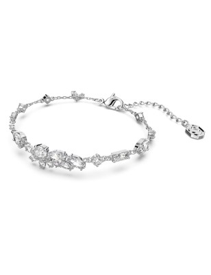 BRACCIALE FIORE BIANCO DONNA SWAROVSKI GEMA