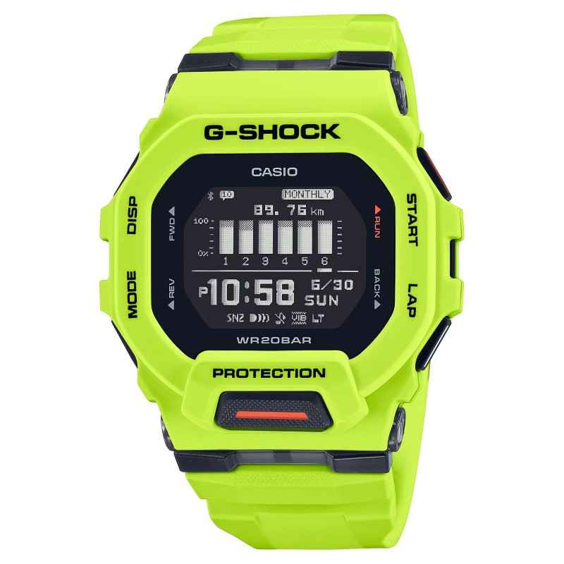 OROLOGIO BLUETOOTH GIALLO LIME UOMO CASIO G-SHOCK