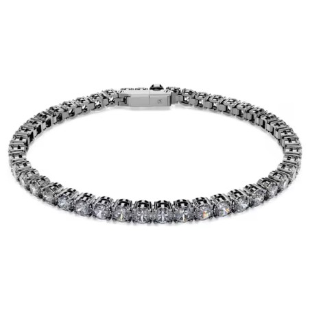 BRACCIALE MATRIX TENNIS PLACCATO RUTENIO UOMO SWAROVSKI  5706561 SWAROVSKI