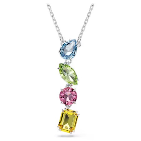 COLLANA PENDENTE A Y MULTICOLORE DONNA SWAROVSKI  5692421 SWAROVSKI