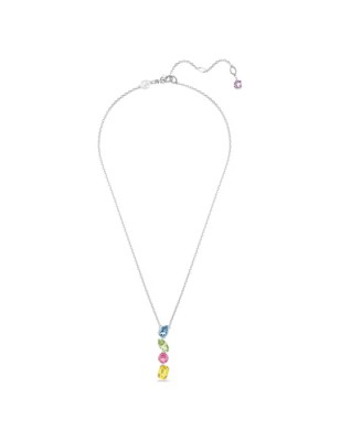 COLLANA PENDENTE A Y MULTICOLORE DONNA SWAROVSKI  5692421 SWAROVSKI