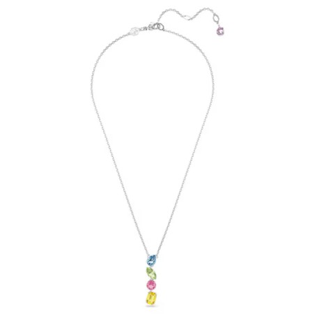 COLLANA PENDENTE A Y MULTICOLORE DONNA SWAROVSKI 