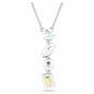 COLLANA PENDENTE A Y MULTICOLORE DONNA SWAROVSKI 