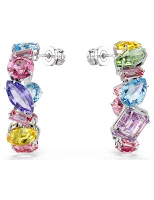 ORECCHINI A CERCHIO MULTICOLORE DONNA SWAROVSKI  5692412 SWAROVSKI