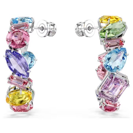 ORECCHINI A CERCHIO MULTICOLORE DONNA SWAROVSKI  5692412 SWAROVSKI