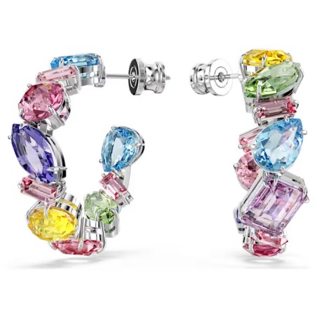 ORECCHINI A CERCHIO MULTICOLORE DONNA SWAROVSKI 