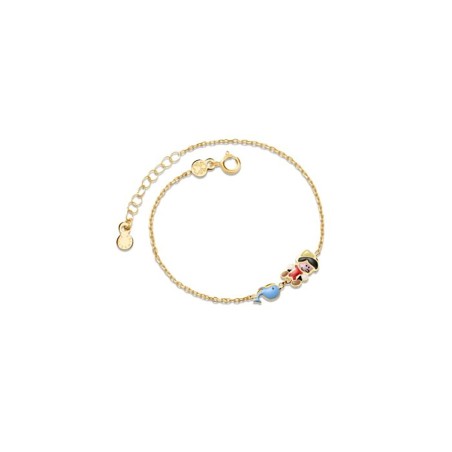 BRACCIALE FIABE ISPIRATO A PINOCCHIO PRIMEGIOIE LE BEBE' PMG097 LE BEBE'