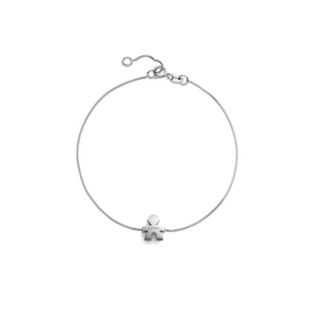 BRACCIALE BIMBO ORO BIANCO I TESORINI DONNA LE BEBE'  LBB932 LE BEBE'