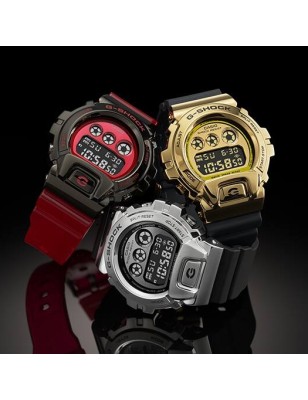 OROLOGIO DIGITALE RESINA ACCIAIO UOMO CASIO G-SHOCK GM-6900-1ER CASIO