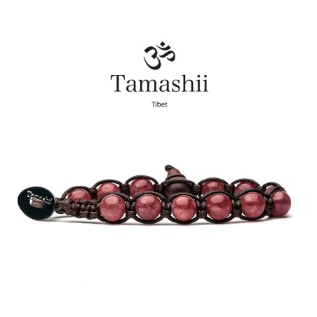 BRACCIALE GIADA WATERMELON UOMO-DONNA TAMASHII 1 GIRO BHS900-198 TAMASHII