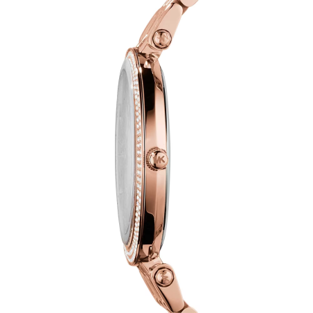 OROLOGIO HOLIDAY IN ACCIAIO COLOR ORO ROSA DONNA MICHAEL KORS 