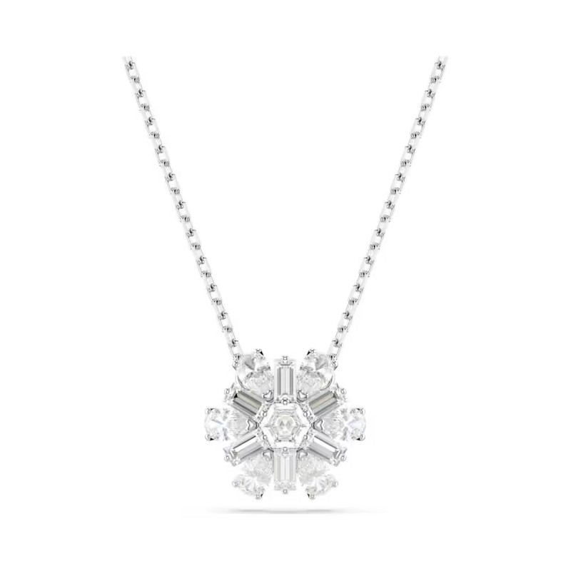 COLLANA IDYLLIA PENDENTE FIOCCO DI NEVE DONNA SWAROVSKI 