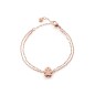 BRACCIALE BIMBA ORO ROSA DIAMANTE I CLASSICI LE BEBE'