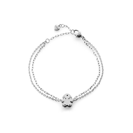 BRACCIALE BIMBA ORO BIANCO DIAMANTE I CLASSICI LE BEBE' LBB524 LE BEBE'